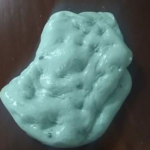 Mint green checkered slime